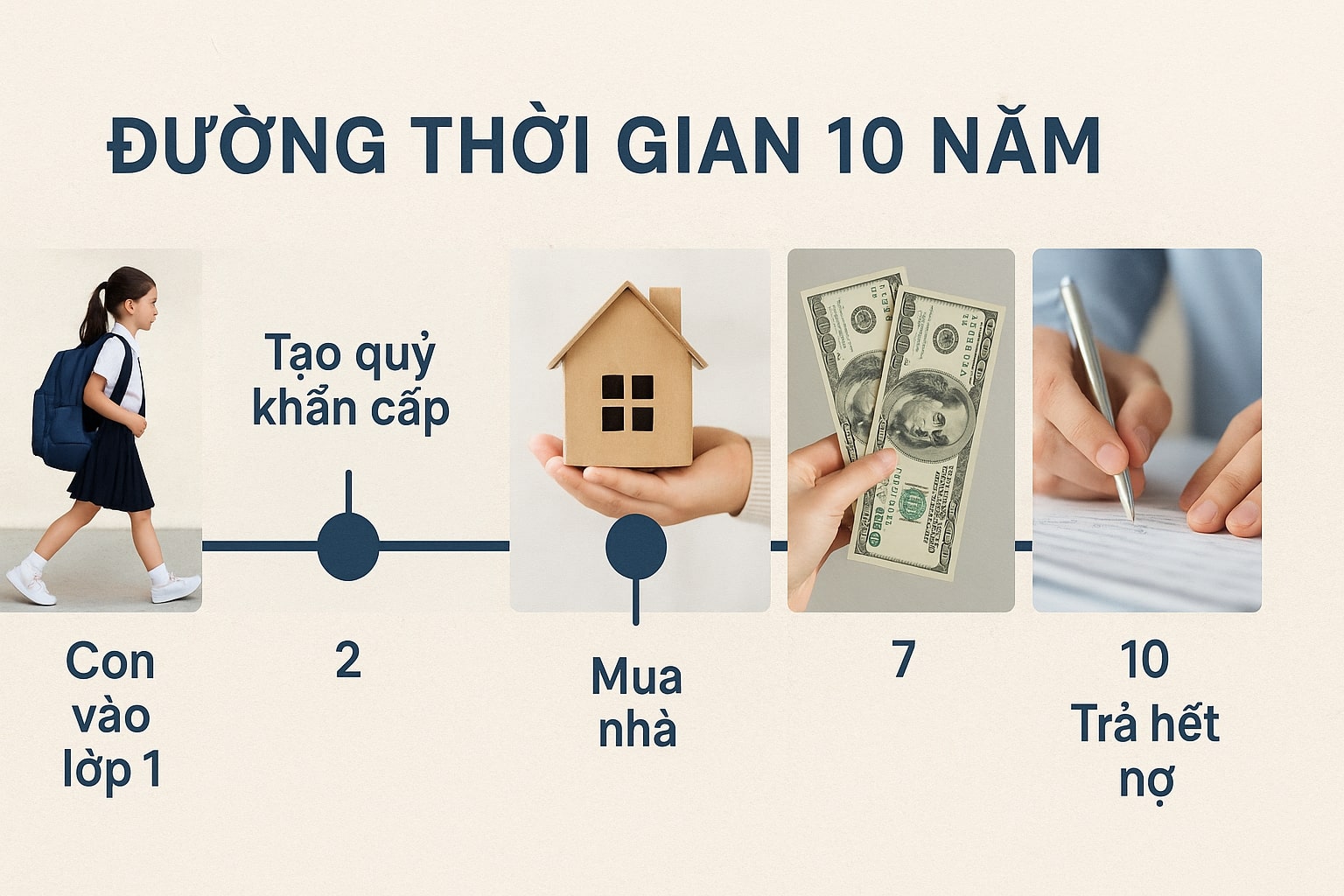 Gói bảo hiểm nhân thọ 10 năm minh họa